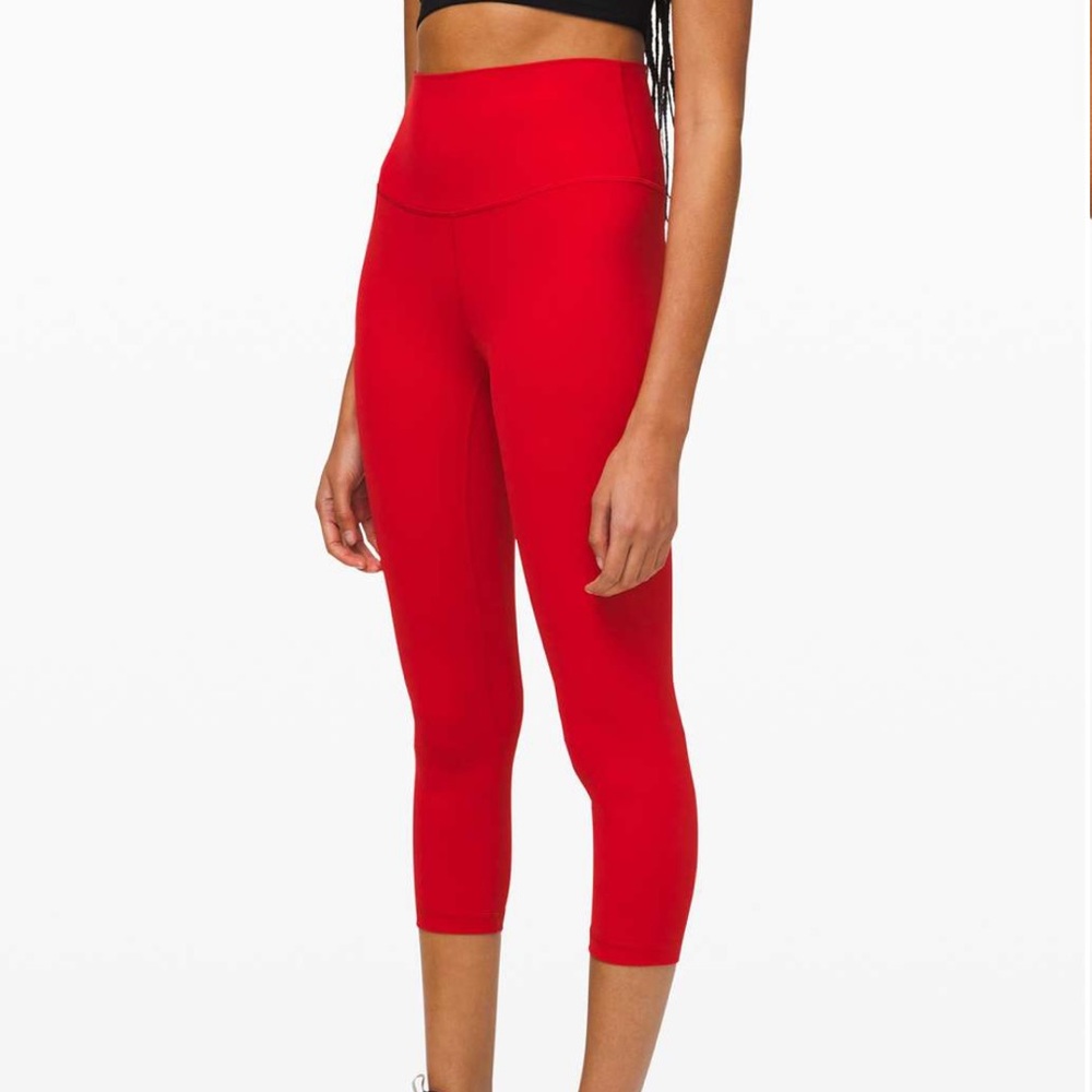 Lululemon 21 inch cropped align pants
